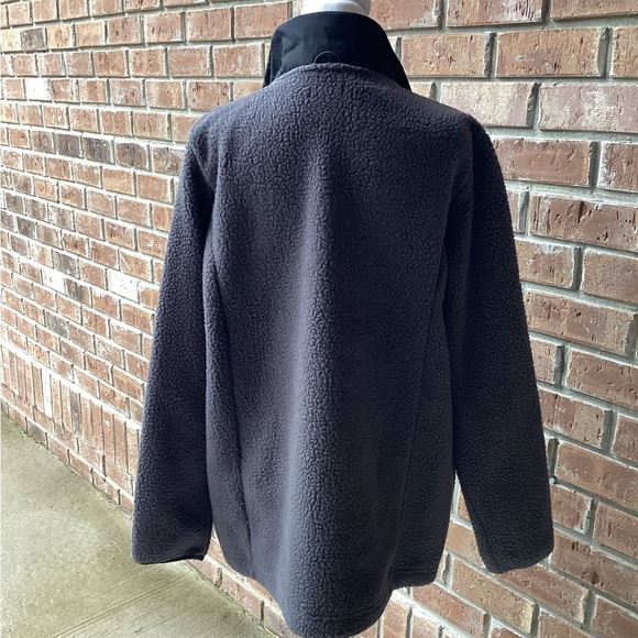 Women Gray Fleece Jacket - Picture 6 of 7